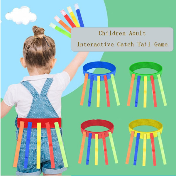 Catch Tail Game Gripbälte RÖTT 25CM - high quality red 25cm