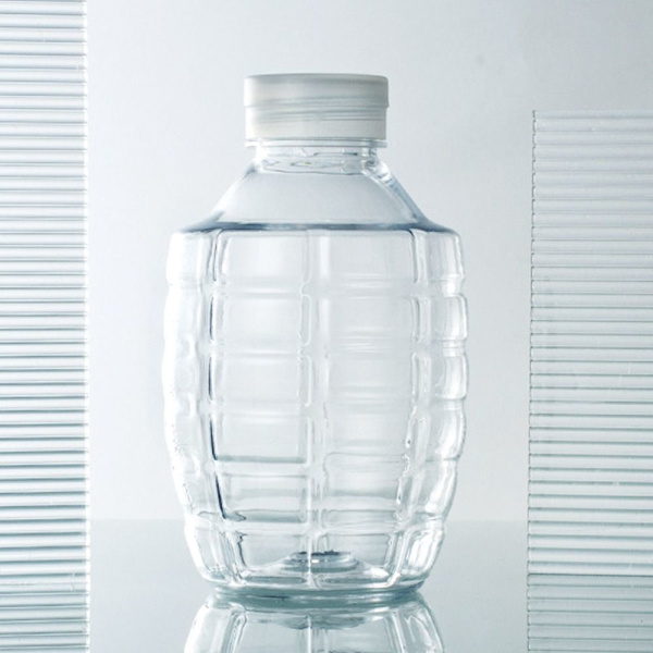 Vattenflaska Sportflaska TRANSPARENT - stock transparent