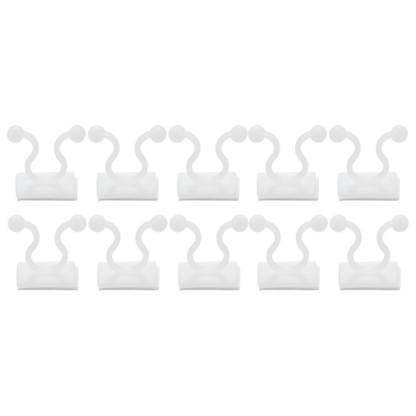 10 / 50 kpl Plant Clip Rotting Clamp Wall Vines V-Vine - spot-myynti S-50pcs