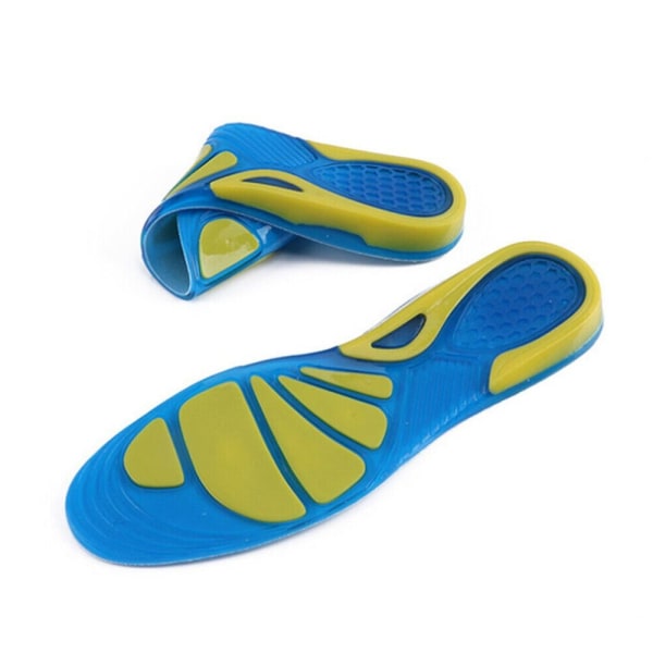 Work Boot Innersulor Massage fotdyna BLÅ - high quality Blue S (4-6)
