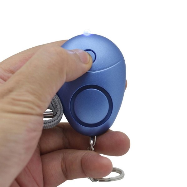Larm Nyckelring Skrik Högt Alarm BLÅT - on stock blue