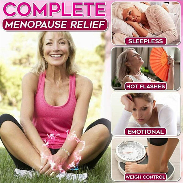Magneettiset rannekorut Menopause Relive Bracelet BRONZE - varastossa Bronze
