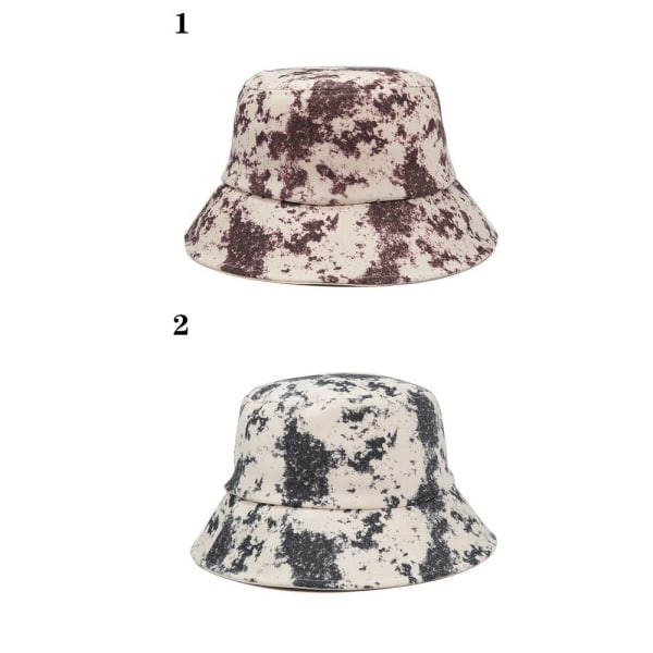 Vår- och sommarsolhatt Casual Shade Tie-De Bucket Hat - on stock