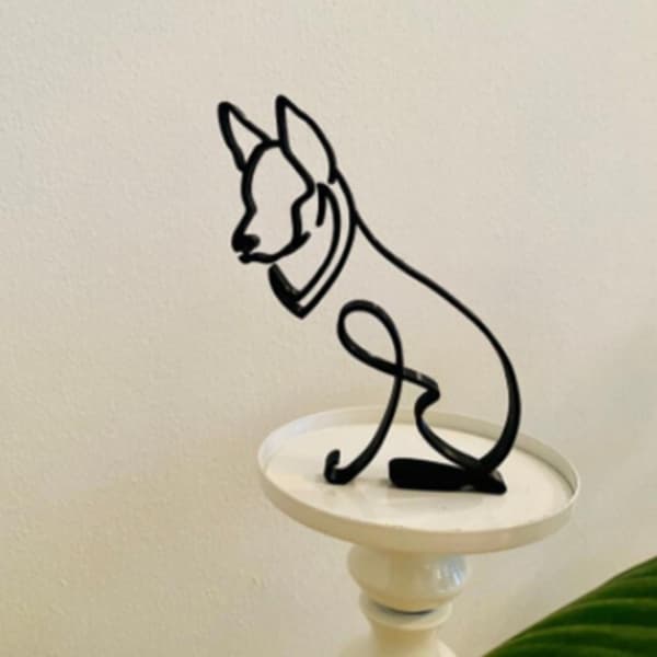 Hundprydnad Djurskulptur - stock 2