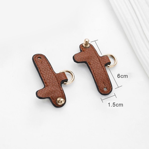 Väska Rem Spänne För Longchamp BRUNT - on stock Brown
