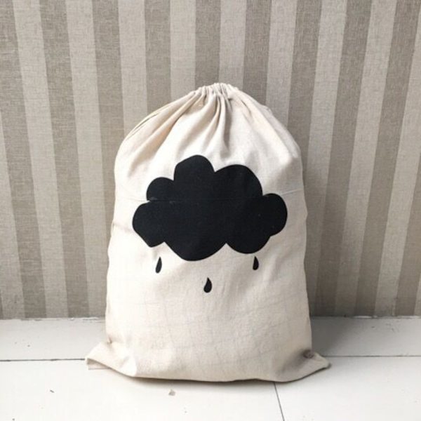 Canvas förvaringsväska tvättpåse - stock 8