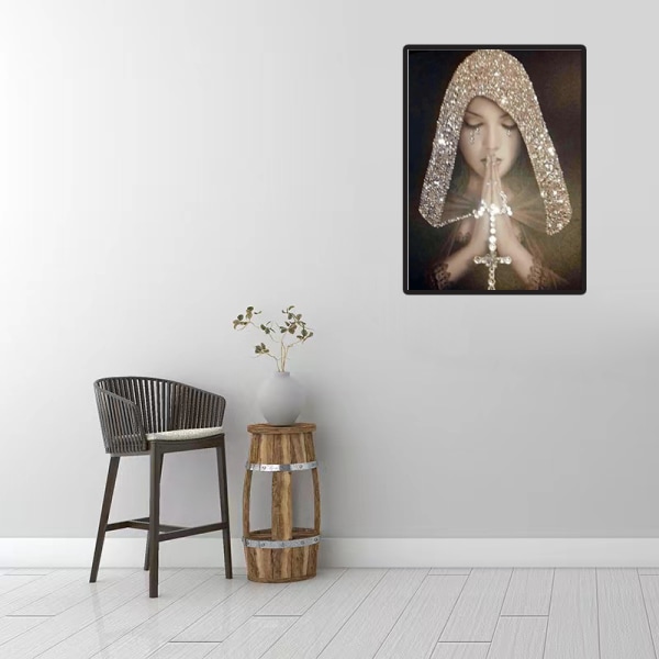Diamond painting / Dekorativ målning DIY 5D-30x40cm-Religion - spot sales