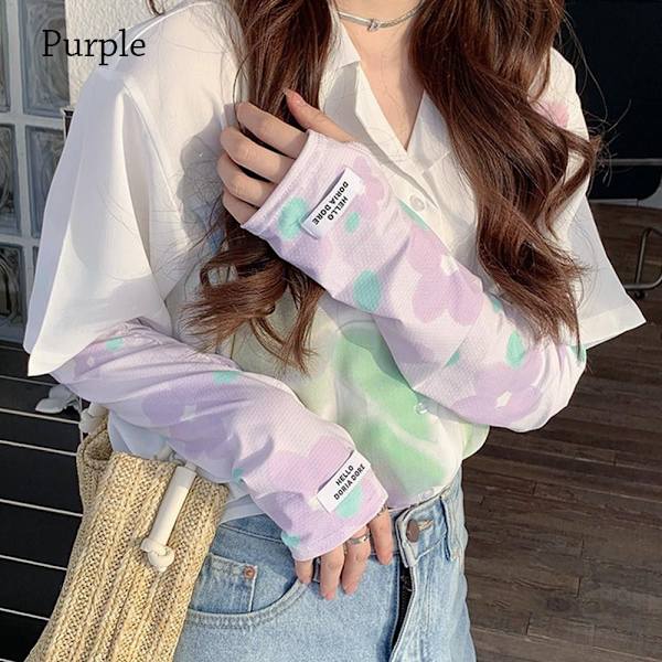 Käsivarsien suojat Käsivarsien hihat PURPURIA - korkea laatu purple