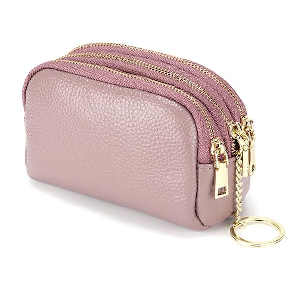 Auton avainlompakot Muodikas avainpidike Avaimenperä kolmella kotelolla - varastossa Light purple