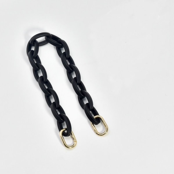 Resin Chain Bag Strap MUSTA - spot-myynti black