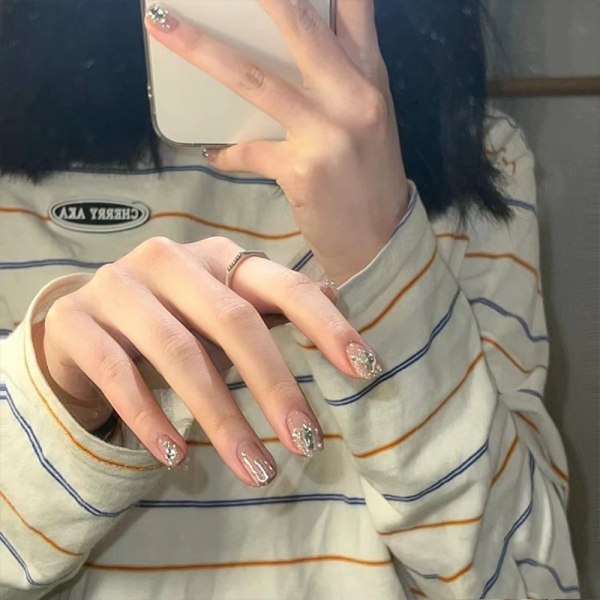 Franska Fake Nails False Nail - on stock MJ-372