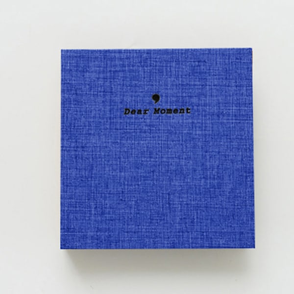 100 fickor 3 tums fotoalbum bokpärm för Instax Mini 11 9 - stock Dark Blue