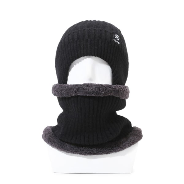 Balaclava Skullcap Knitted Beanie KHAKI - spot-myynti Khaki