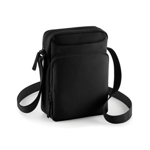 Bagbase Across Shoulder Strap Cross Body Bag musta - spot-myynti Black One Size
