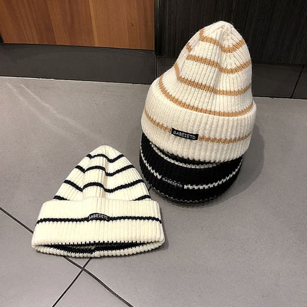 Hatut Knitted Hat RUSKEA - varastossa brown