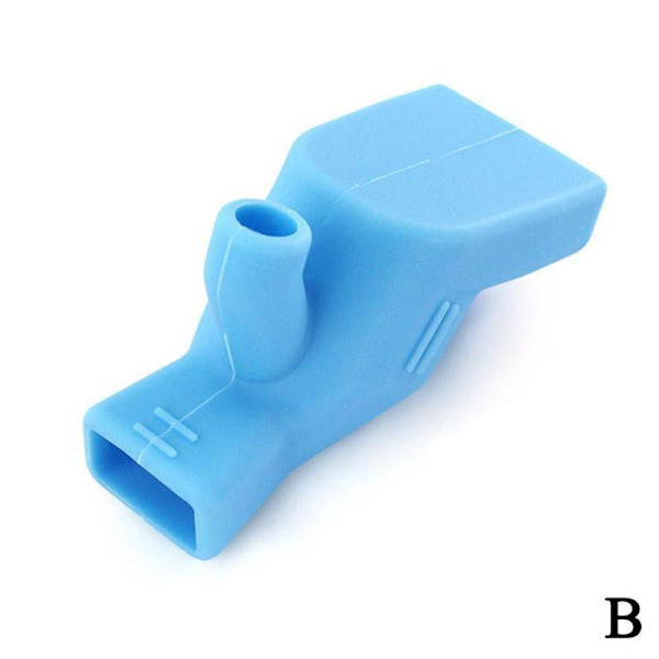 3 joustavaa hananpidennystä Silicone Sink Faucet Spray He - varastossa blue one-size 3pcs