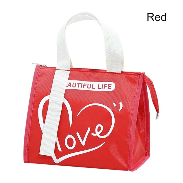 Insulated Thermal Bag Cooler Bag Lounaskassi RED - varastossa red