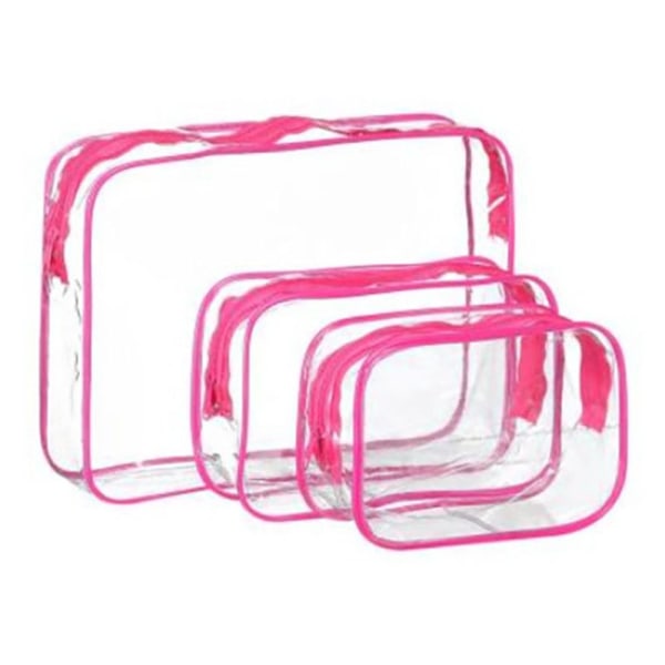 Clear Travel Toalettpåse Clear Wash Pouch 3 - high quality 3