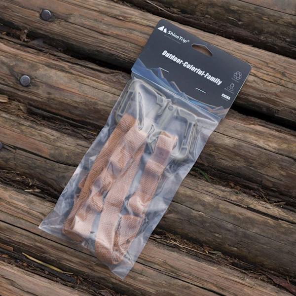 Utomhus campingrep Hängrep KHAKI 28CM - on stock Khaki 28cm