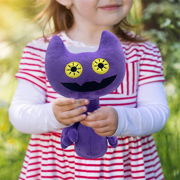 Keemen Monster Fylld leksak skräcksång spel plyschleksak kuddar - high quality Purple Bat 25cm