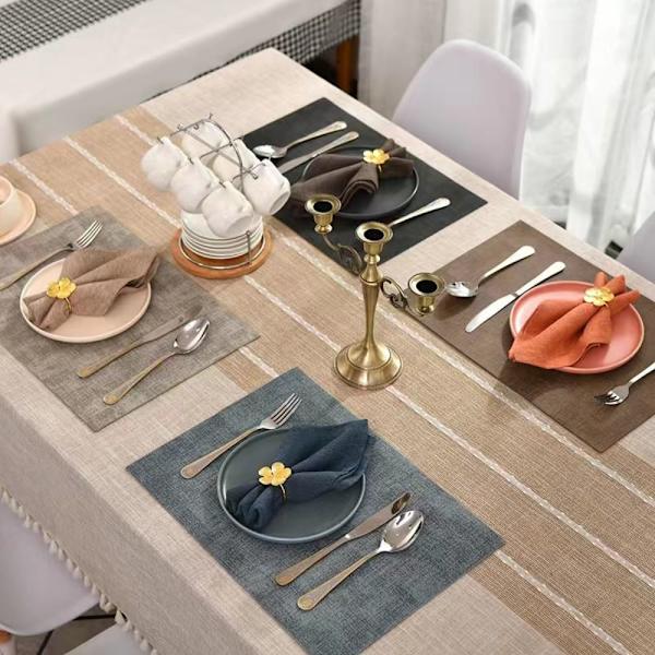 2ST Servettringar Servettspänne SVART - spot försäljning Black