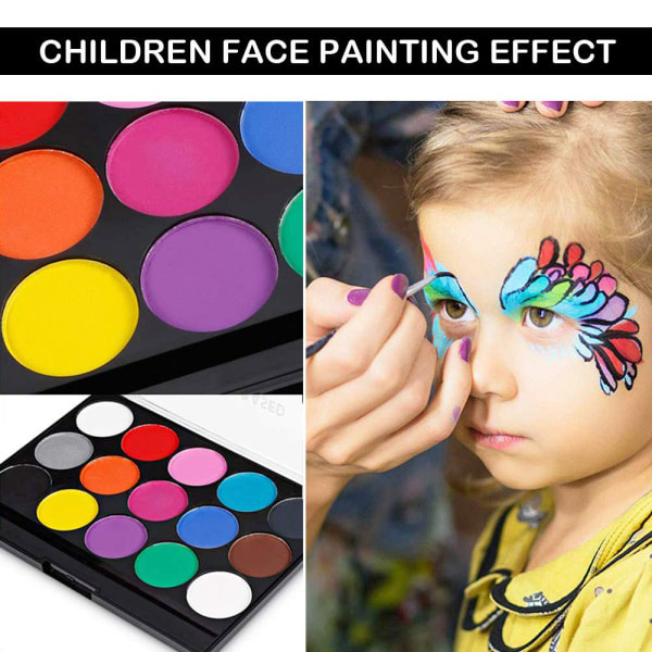 Professional 36 Colors Face Painting Kit Makeup Palette - varastossa