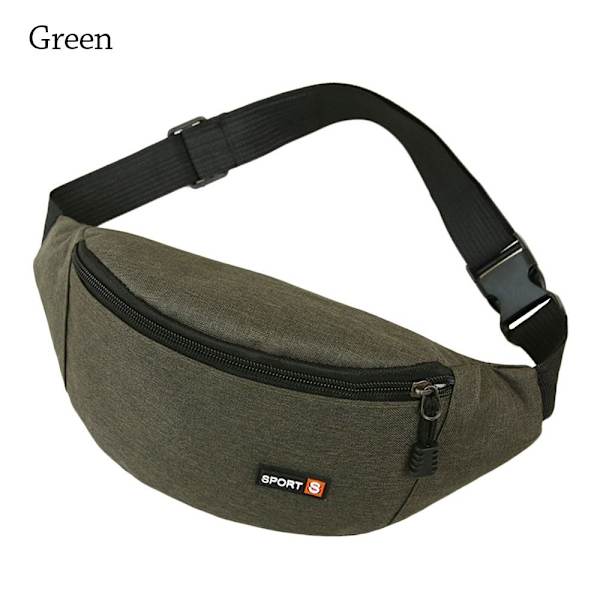 Midjeväska Midjepåse GRÖN - spot sales green