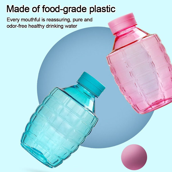 Vattenflaska Sportflaska TRANSPARENT - stock transparent