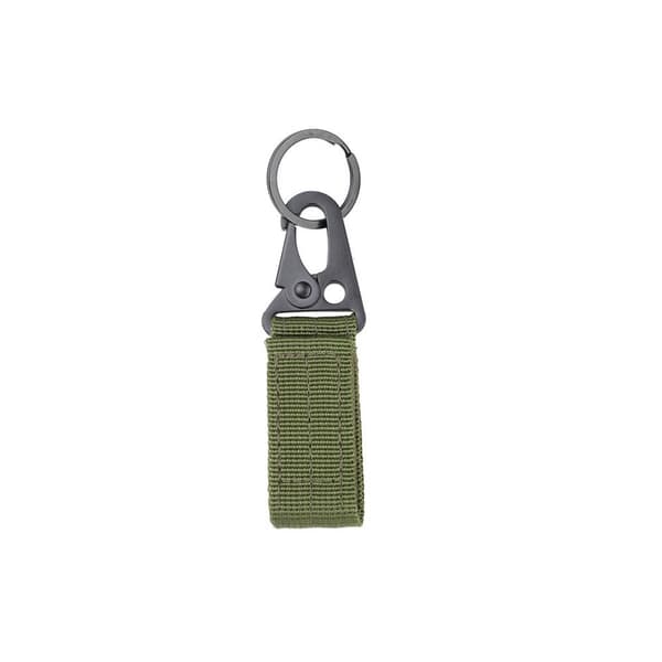 Hängande Webbing Spänne Vandring Klätterkarbin SVART - high quality Black