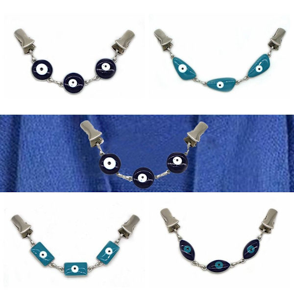 Cardigan Clip Sjal Brosch STYLE 2 - on stock Style 2