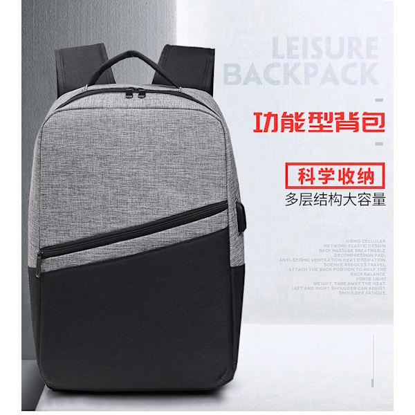 Reput |harmaa musta usb mustalla - laadukas black