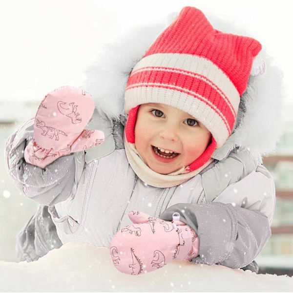 Barnhandskar Skidåkning Snöhandskar GRÅ - on stock grey L
