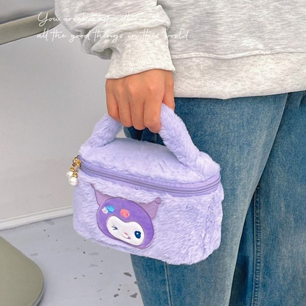 Kawaii muhkea sarjakuva pieni neliölaukku kosmetiikkalaukku - varastossa