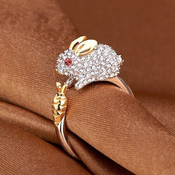 2ST Djurdiamantringar Ledring STIL 9 - on stock Style 9