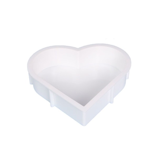 Kakkulautanen Iso muoto WHITE HEART - spot-myynti white Heart-Heart