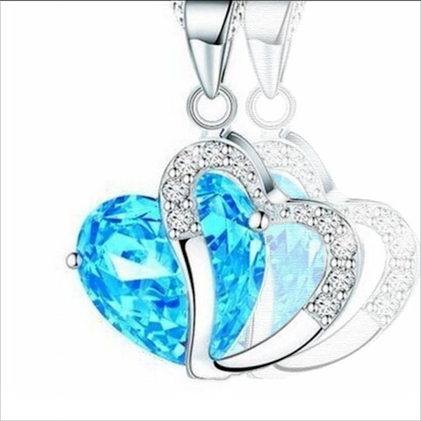 Kaulakoru Heart Birthstone BLUE - varastossa blue