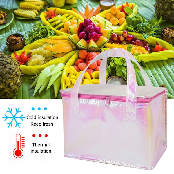 Cooler Bag Lunch Picnic Bag 6 tuumaa 6 tuumaa - korkea laatu 6 inch