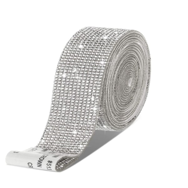 2 rullar/5 rullar självhäftande Rhinestone Diamond Ribbon 1 - high quality