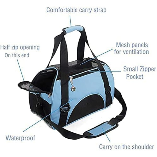 juksidig resebärare för husdjur för katter, Hundar Comfort Portable - on stock M