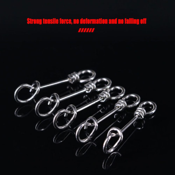 50 kpl Fishing Connector Solid Rings 10mm - spot-myynti 10mm