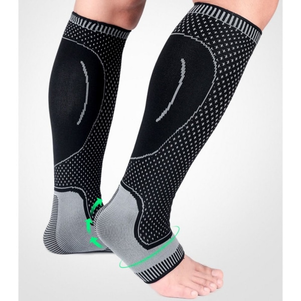 Benärm Calf protection GREY - spot-myynti grey L