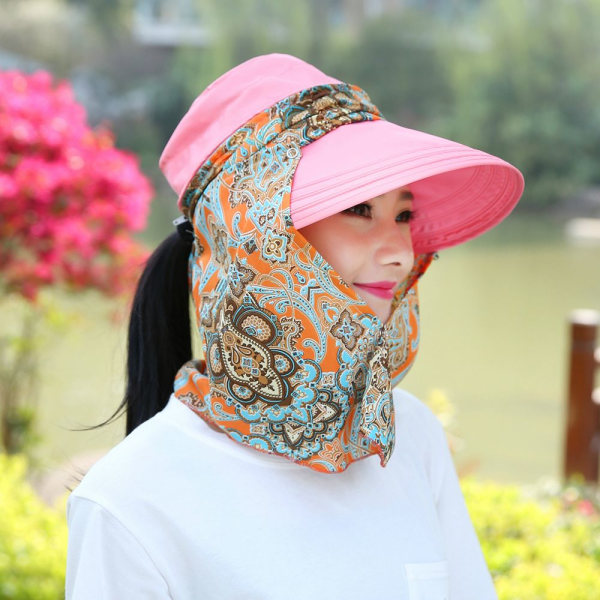 Solskyddshatt Anti-UV Solhatt ROSE RÖD - high quality Rose Red