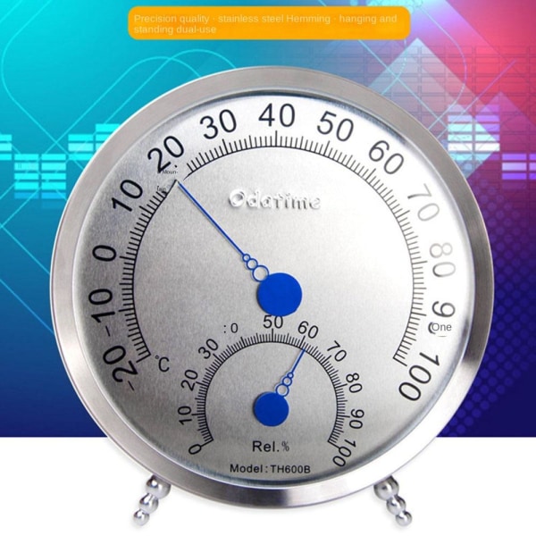 Analog Hygrometer inomhustermometer MED F STE spot f rs ljning