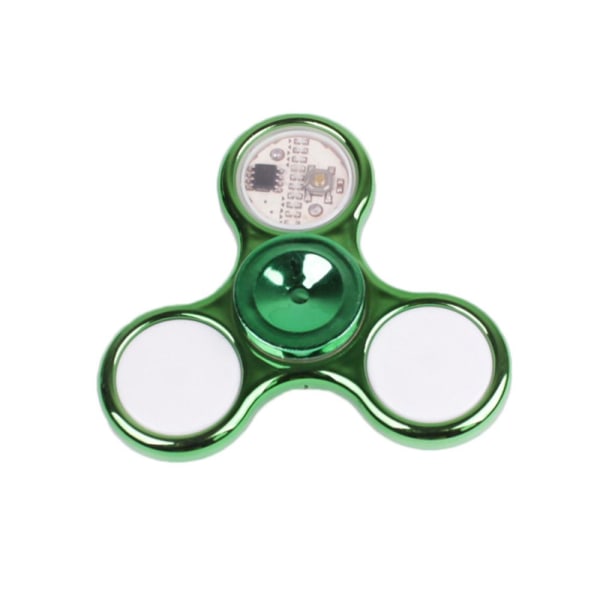Fidget Hand Spinner LED Luminous Gyro GREEN - varastossa green
