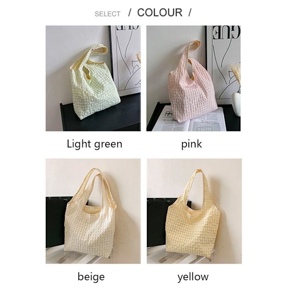 Axelväskor Tygväska BEIGE - on stock beige