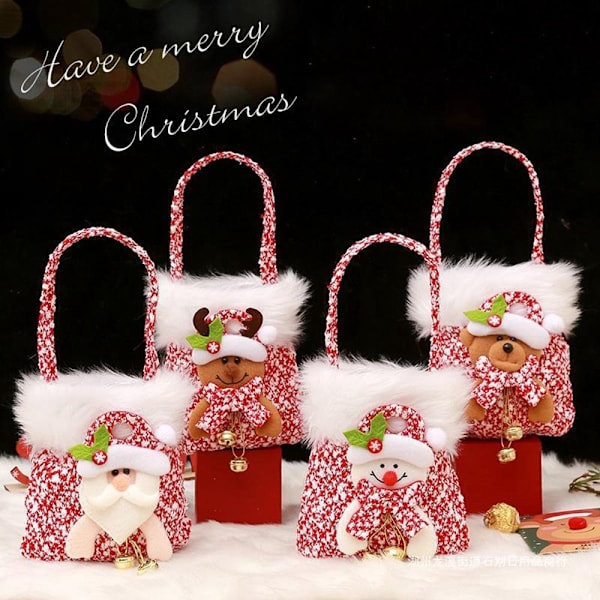 Joululahjakassi Candy Dragee Bag STYLE 1 - varastossa Style 1