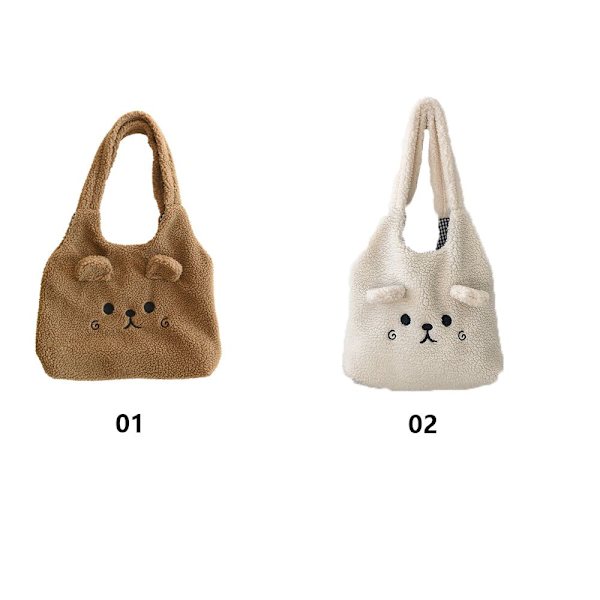 Handväska Shoppingväska BEIGE - spot försäljning