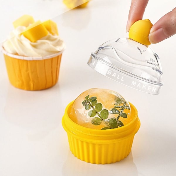 Ice Cube Form Ice Making Form GUL - high quality Yellow