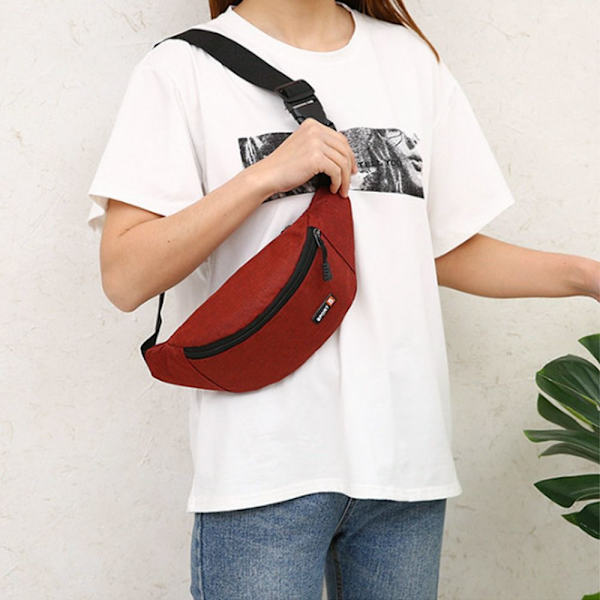 Midjeväska Midjepåse RÖD - on stock red