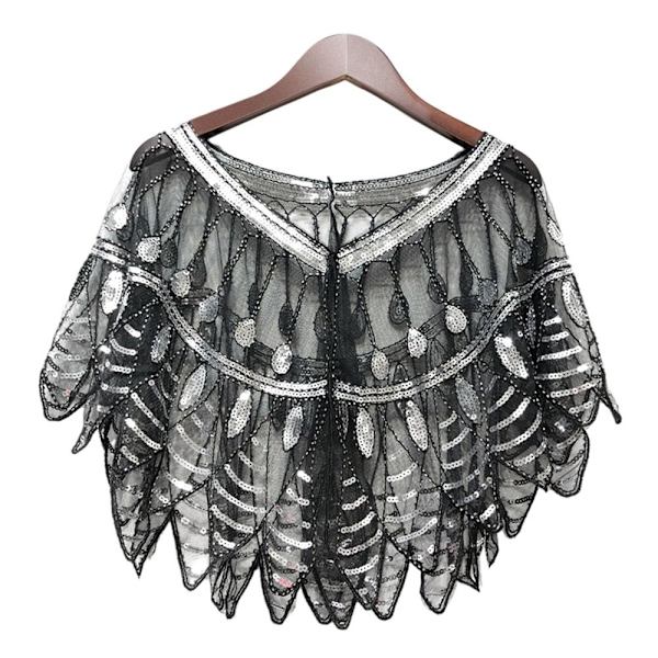 Naisten huivi Evening Ball Cape BEIGE&GOLD - varastossa beige&gold
